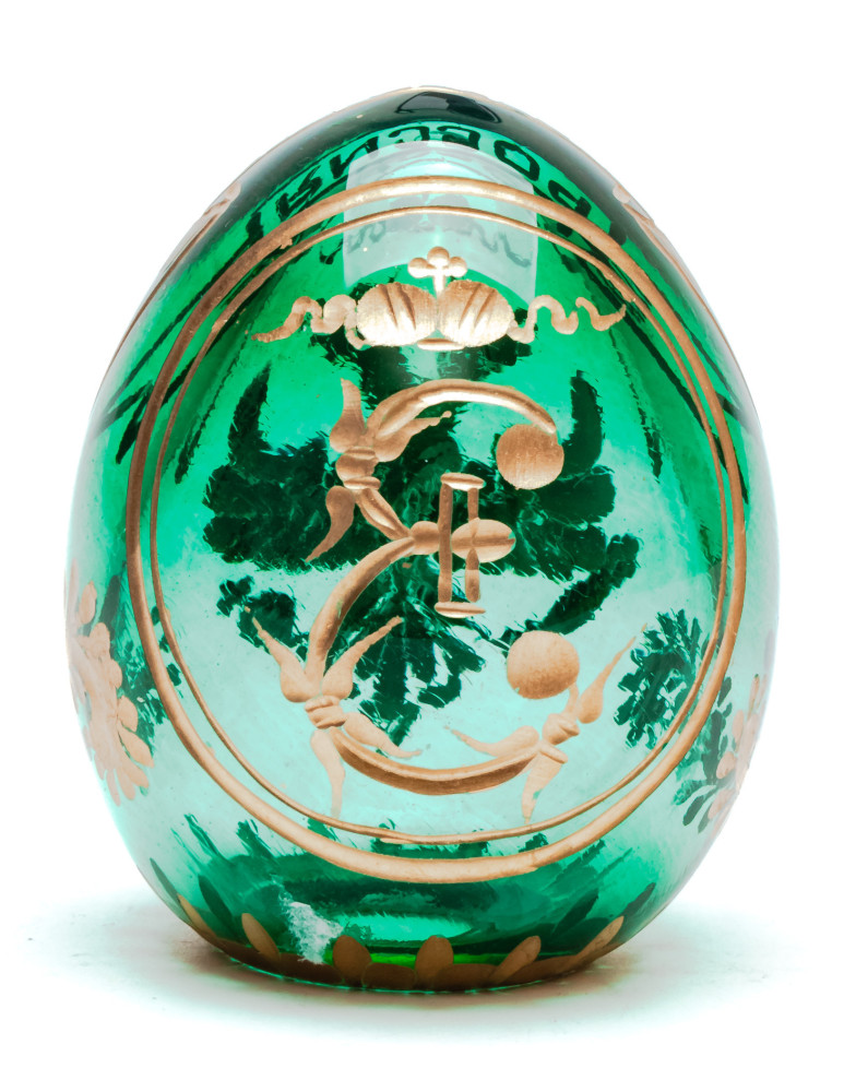 Engraved Crystal Imperial Easter Egg