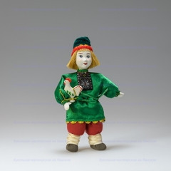 Кукла "Филиппок с игрушкой"