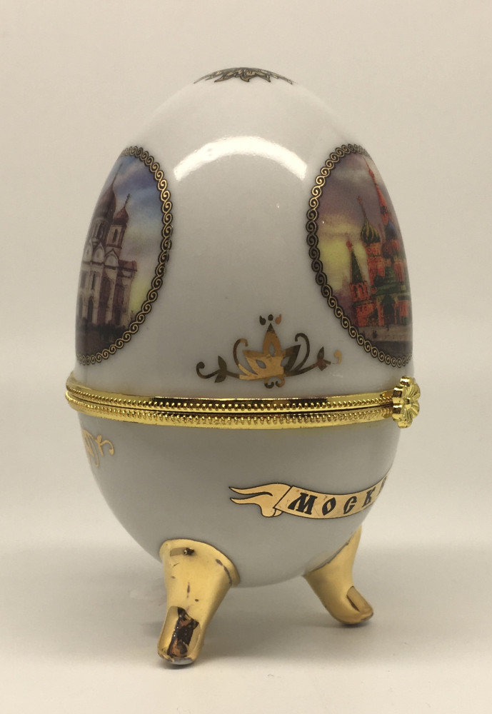 Easter Egg box with Moscow Picture