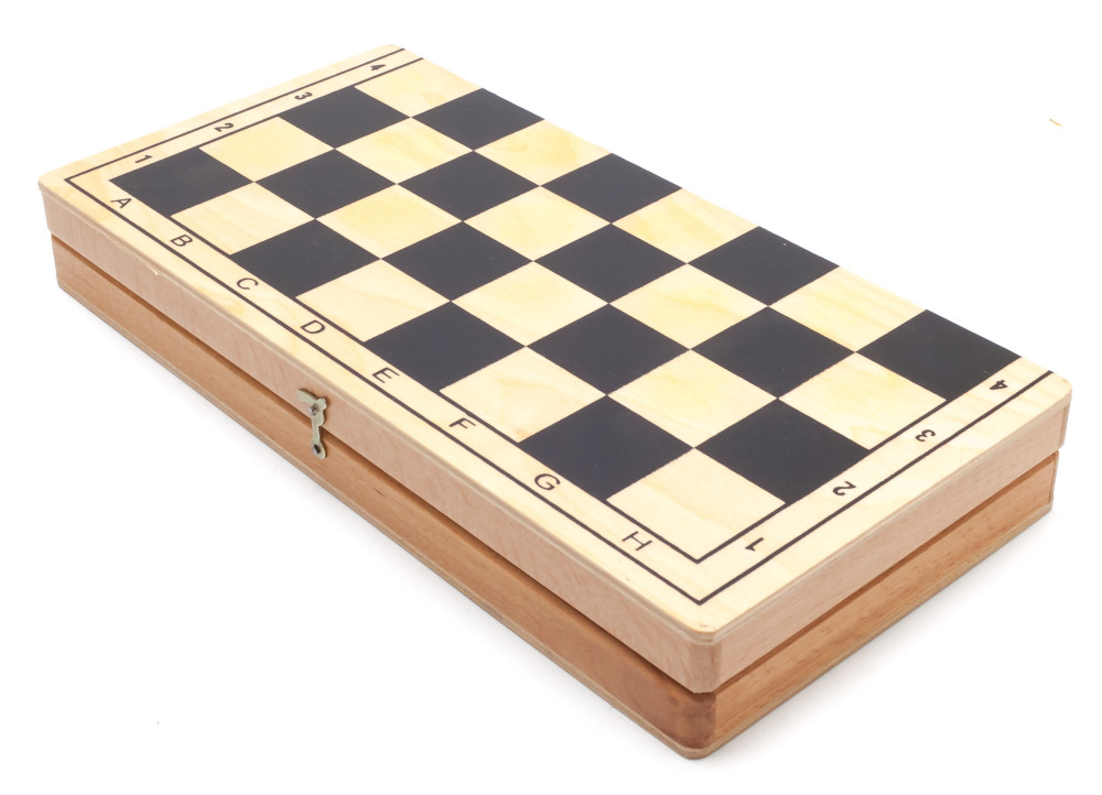285x285 mm Сheckers  Wooden Board (by Alexander Chess Studio)