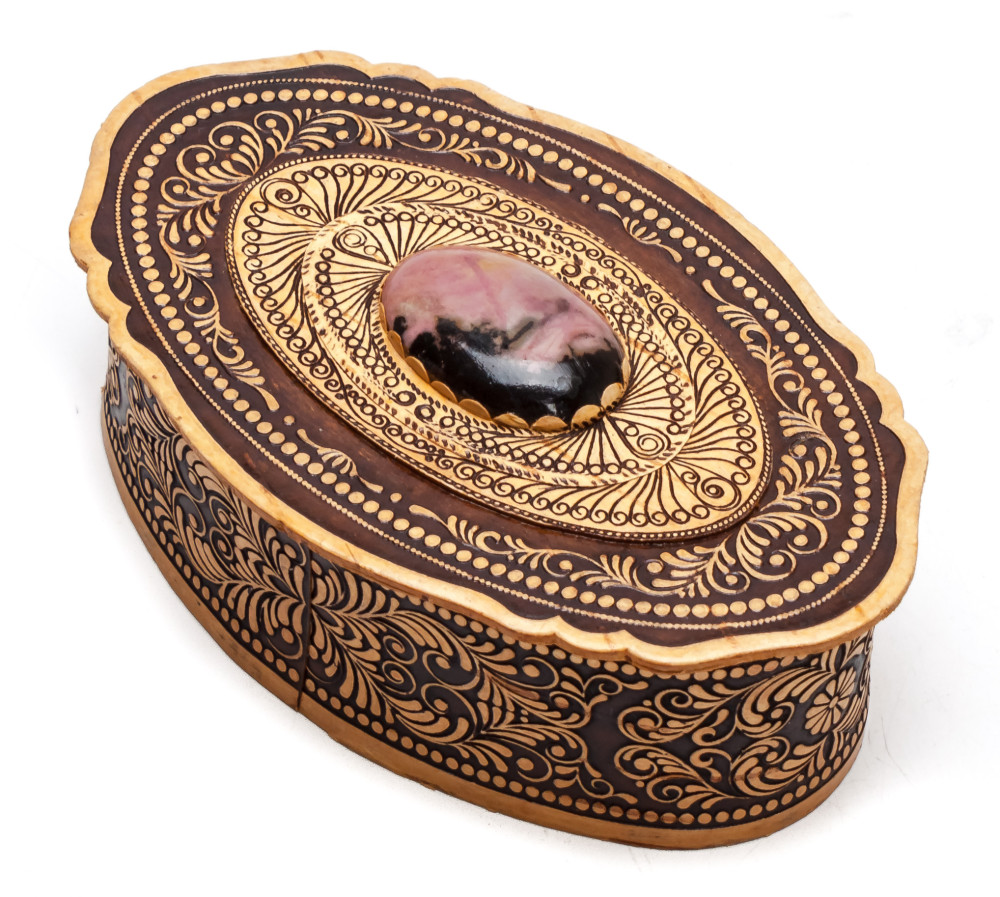 Hand Made Birch Bark Box
