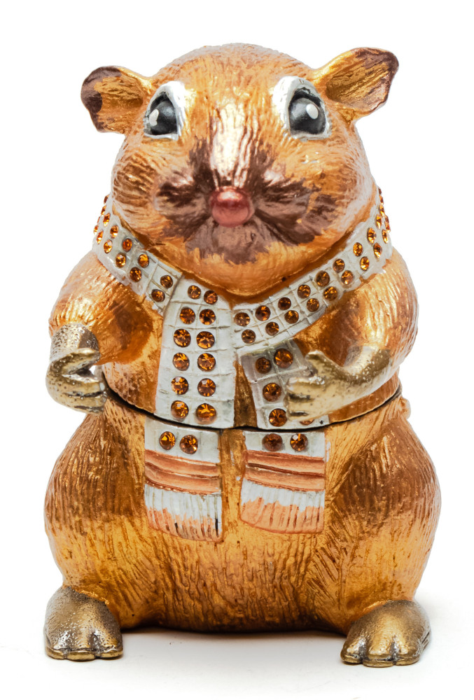 70 mm Hamster Jewellery Box 