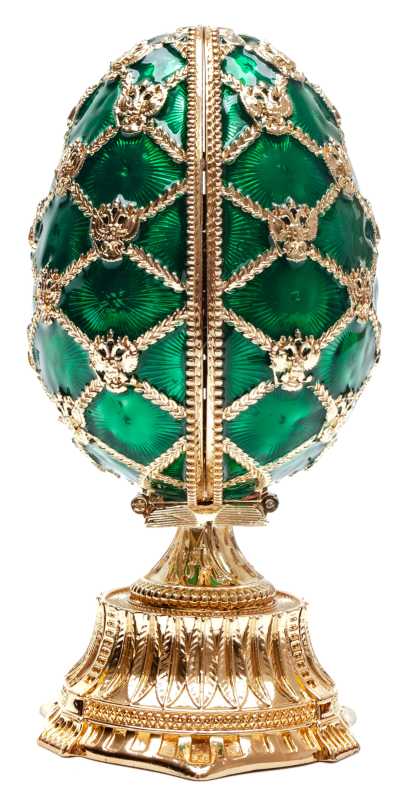 115 mm Green Easter Egg with the Basket