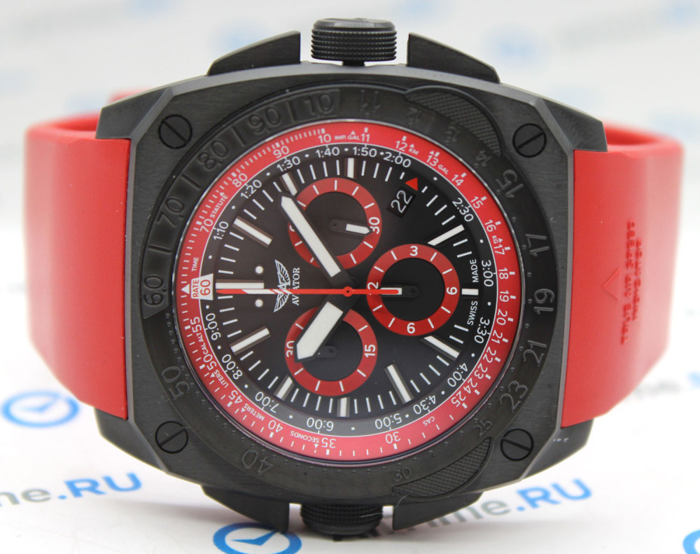 Швейцарские наручные часы Aviator M.2.30.5.215.6 с хронографом