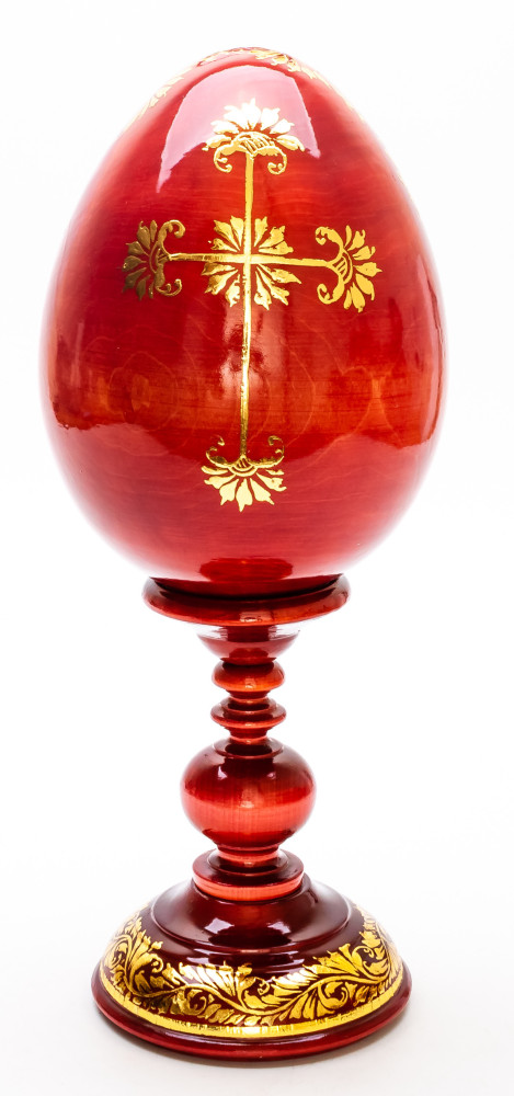 300 mm Godmother hand painted on wooden egg (by Hamlet Crafts)