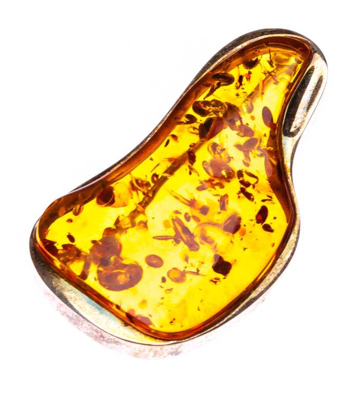 25 g Baltic Amber Brooch
