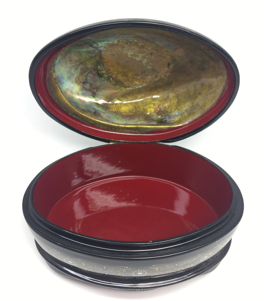 Russian North Lacquered Box from Kholui