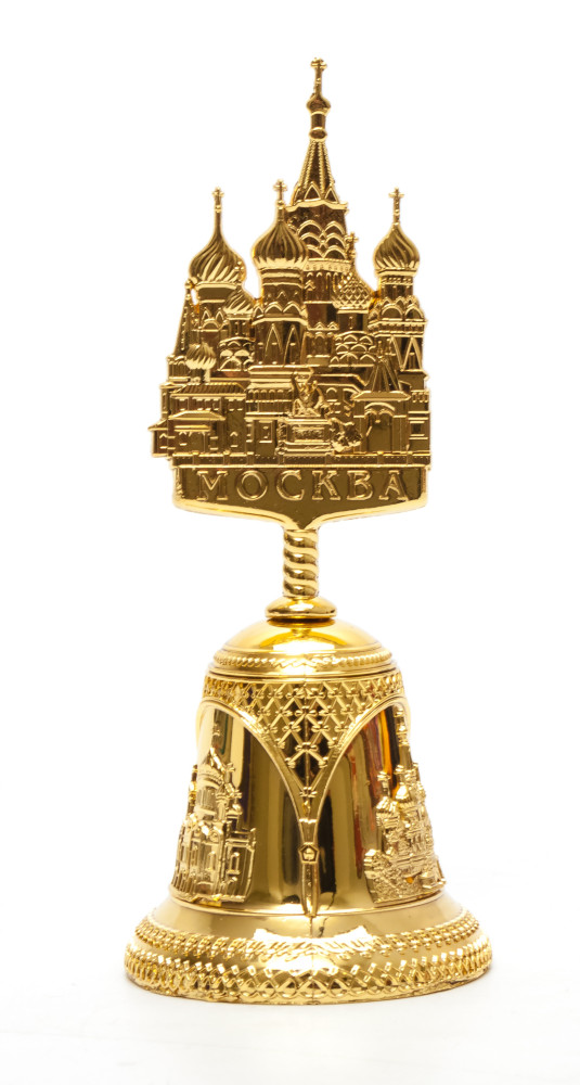 Moscow Souvenir Metal Bell (by AKM Gifts)