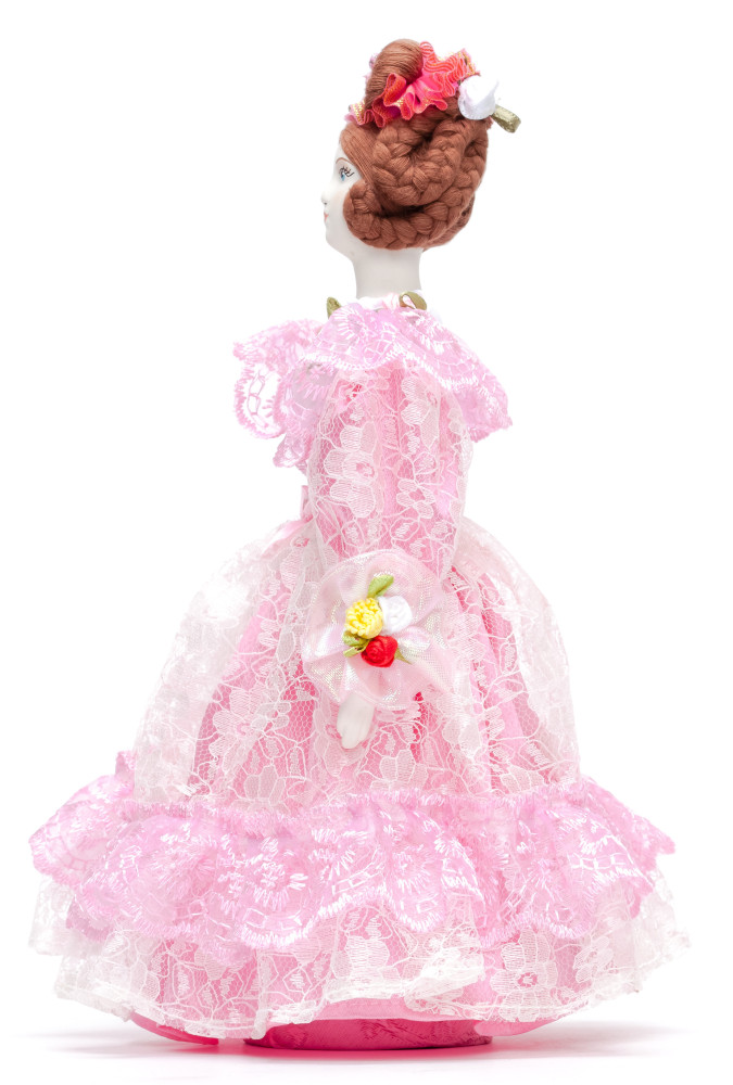 Russian Girl hand made Porcelain Doll in a 19th century Dress - 11 Inches (by Le Russe)