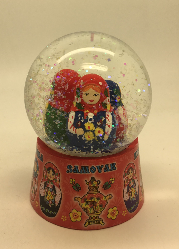 Matryoshkas Snow Globe