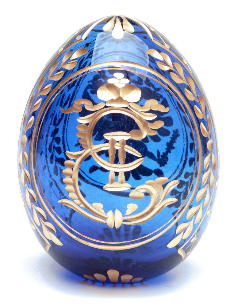 Engraved Crystal Imperial Easter Egg