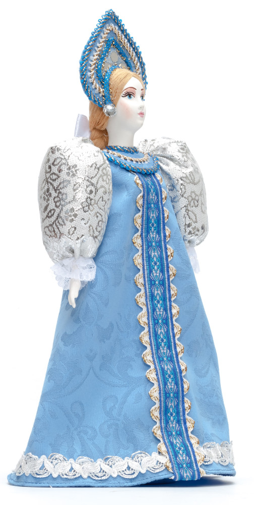Snow Maiden Princess hand made Porcelain Doll - 11 Inches (by Le Russe)