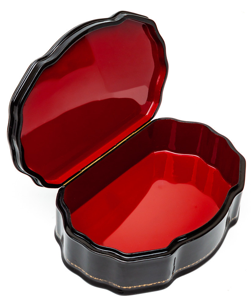 220x150mm Moscow Kremlin hand painted lacquered jewelery box (by Alexander G Studio)