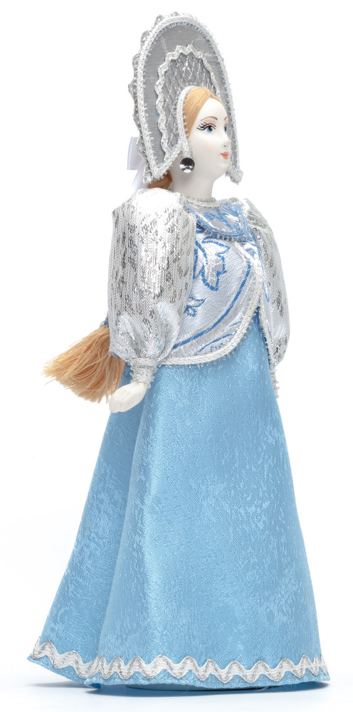 Snow Maiden Princess hand made Porcelain Doll - 11 Inches (by Le Russe)