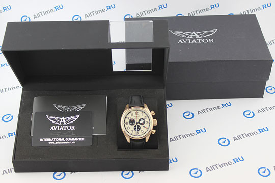Швейцарские наручные часы Aviator V.2.25.2.173.4 с хронографом