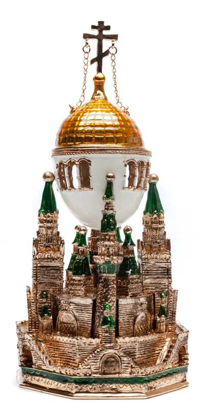 160 mm Moscow Kremlin Easter Egg