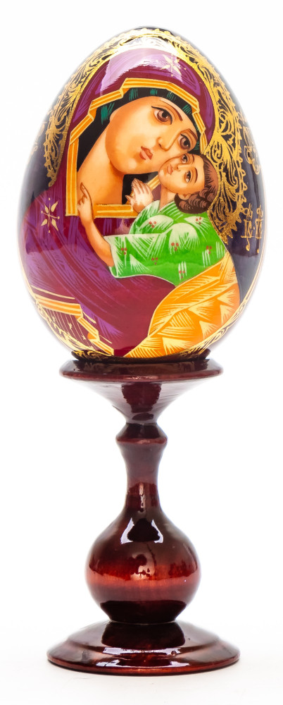 150 mm Godmother hand painted on wooden egg (by Hamlet Crafts)
