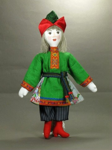 Текстильная кукла "Емеля"