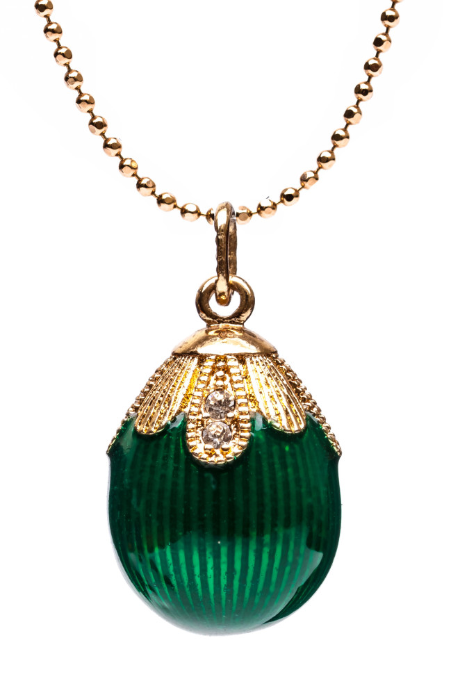 Emerald Egg Pendant