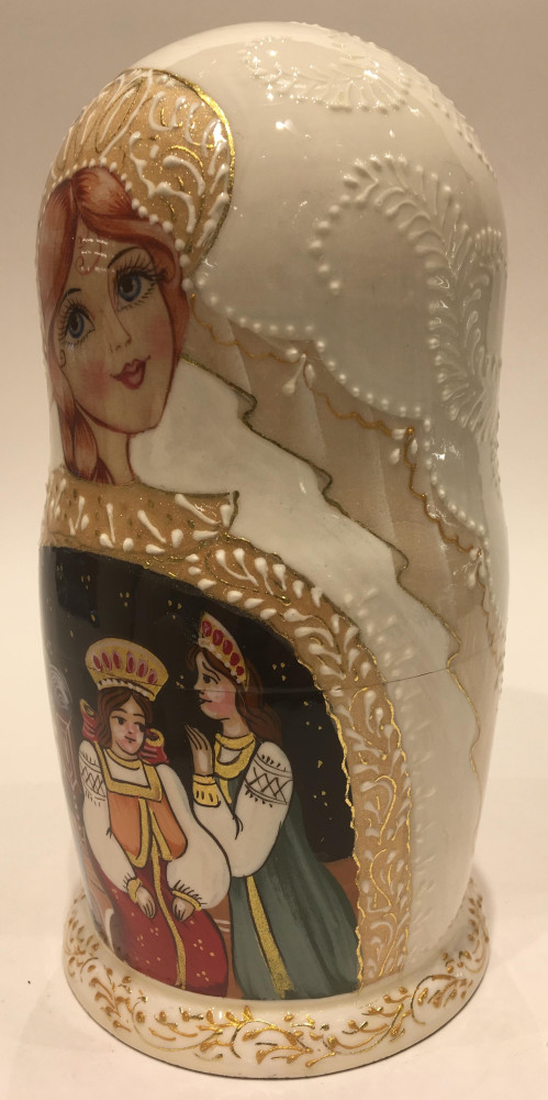 The Tale of Tsar Saltan Matryoshka Doll 5 pcs