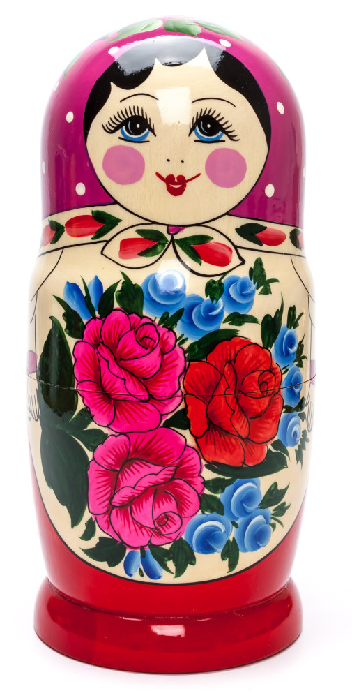 Pink 10pcs Semenovskaya
