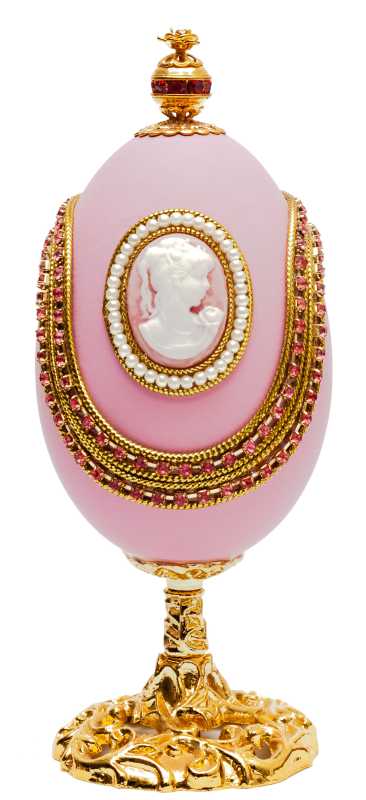 140 mm Cameo Music Pink Easter Egg