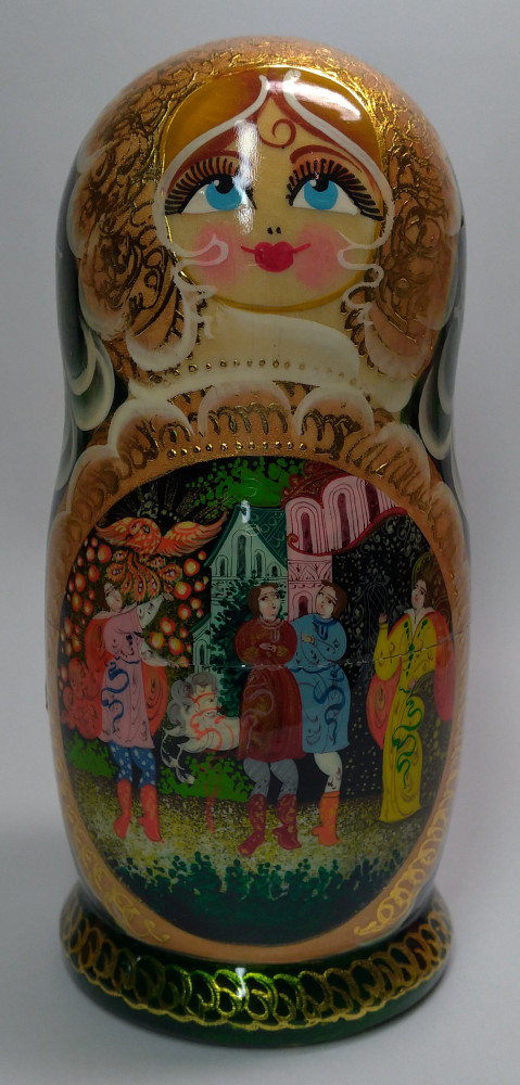 Shop Exclusive Nesting Dolls 180 mm Firebird Fairytale handpainted Wooden Matryoshka Doll 5 pcs (by Valery Crafts) online at Skazka.site | Eligible for fast shipping and free returns. 180 mm Firebird Fairytale handpainted Wooden Matryoshka Doll 5 pcs (by Valery Crafts)