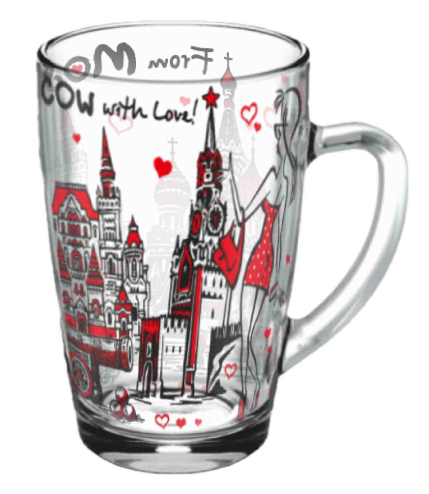 Кружка "From Moscow with love", объём 320 мл