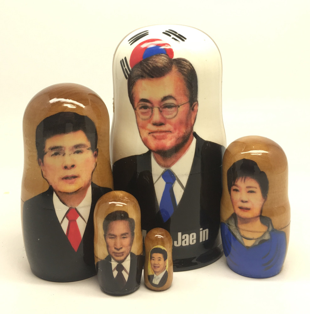 Moon Jae In Matryoshka Doll