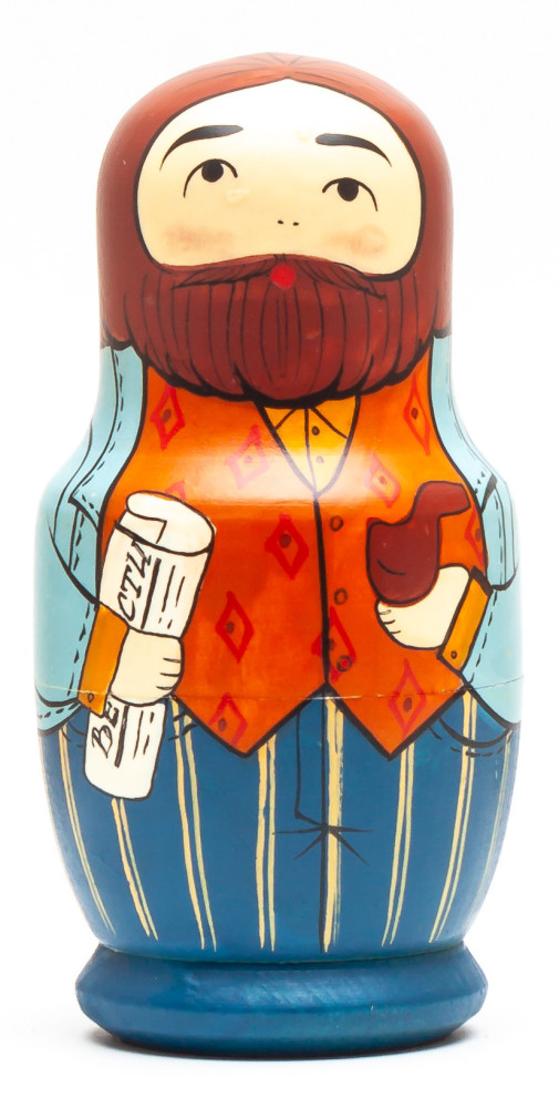 Shop Exclusive Nesting Dolls 110 mm Family on the Weekend Walk hand painted Traditional Russian Wooden Matryoshka doll 5 pcs (by Sergey Malyutin) online at Skazka.site | Eligible for fast shipping and free returns. 110 mm Family on the Weekend Walk hand painted Traditional Russian Wooden Matryoshka doll 5 pcs (by Sergey Malyutin)