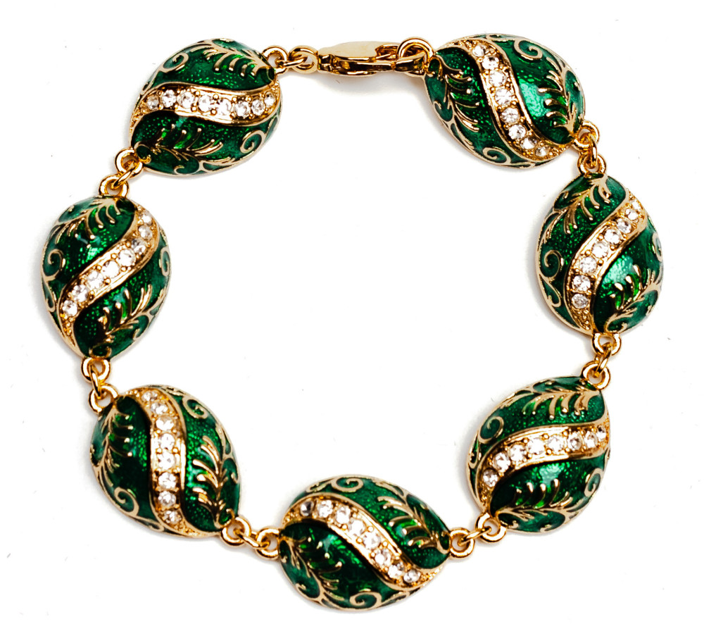 180 mm Winding Green Bracelet (by AKM Gifts)