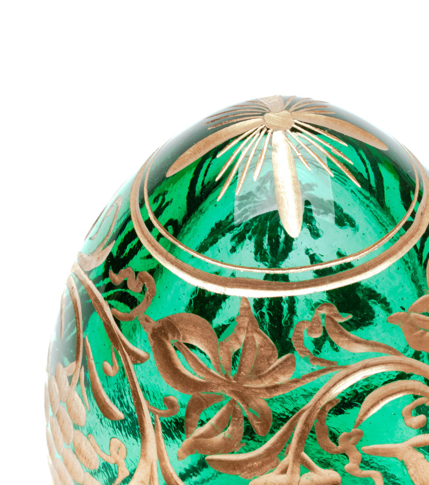 Engraved Crystal Imperial Easter Egg