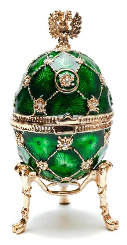 115 mm Double-headed Eagle Imperial Coronation Easter Egg