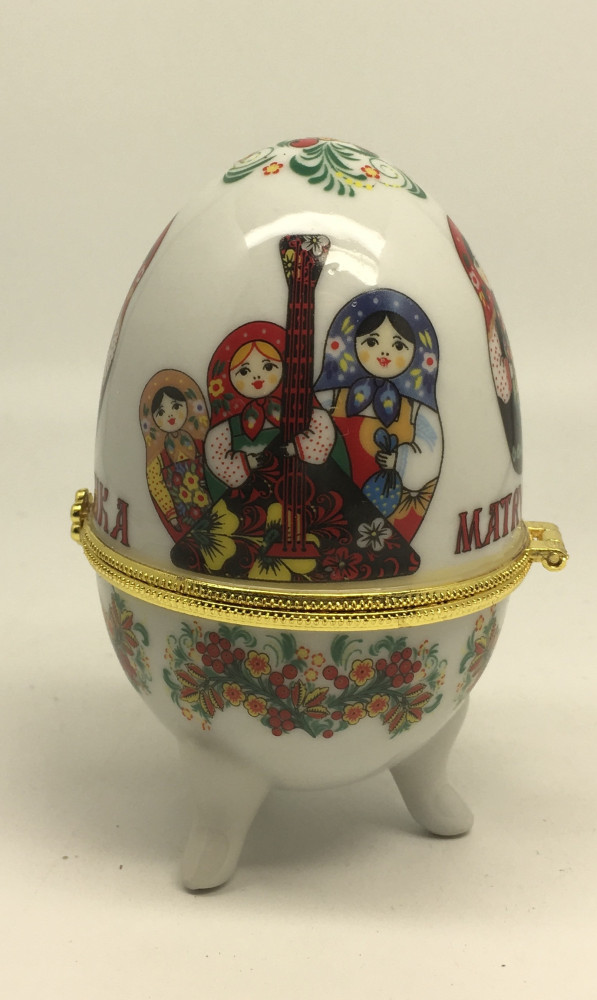Easter Egg Box with Matryoshka