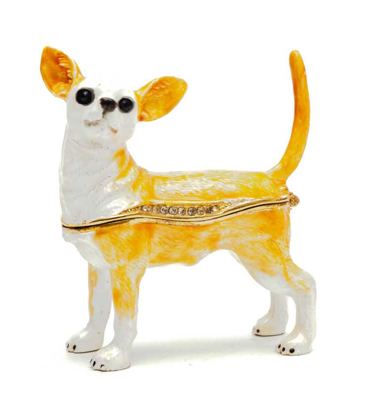 70 mm Chihuahua Jewellery Box