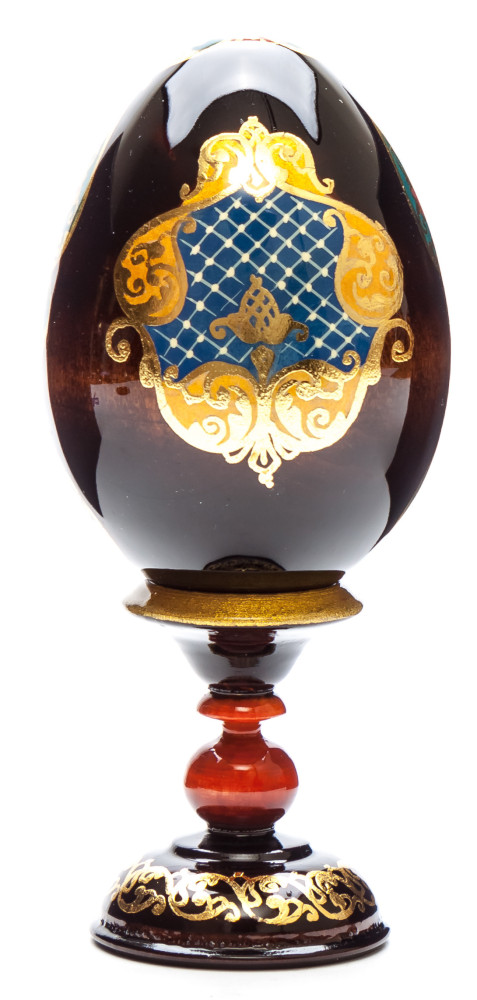 140 mm Ozeryanskaya Godmother hand painted on wooden egg (by Hamlet Crafts)