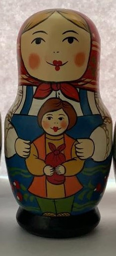 Malutinskaya Matryoshka 5pcs Small