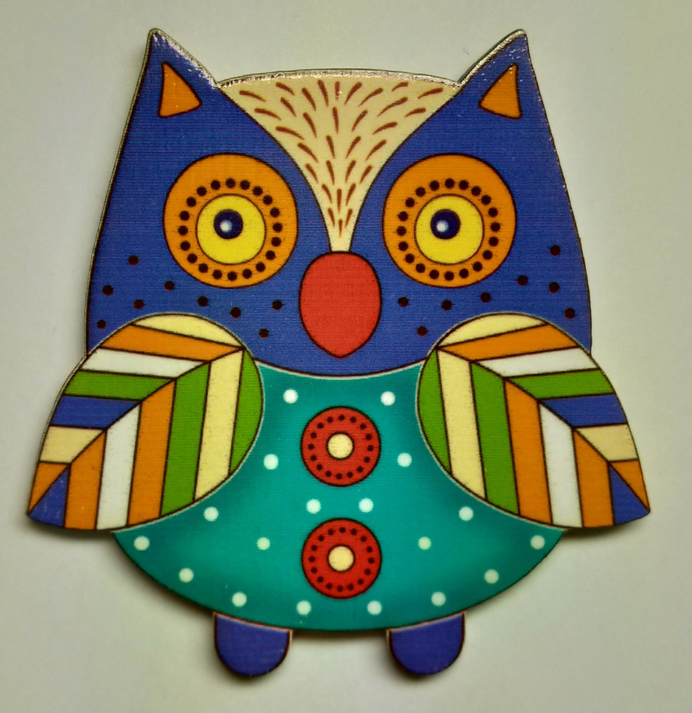 65x60 mm Owl (by Birch Gifts)