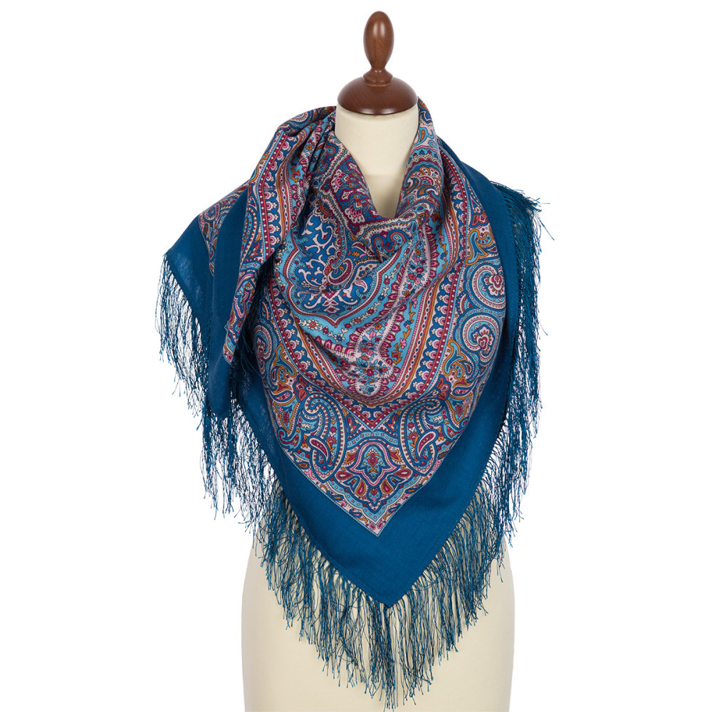 Shop Double-Thread Woolen Yarn Scarves 110х110 cm Платок «Северянка» online at Skazka.site | Eligible for fast shipping and free returns. Платок «Северянка»