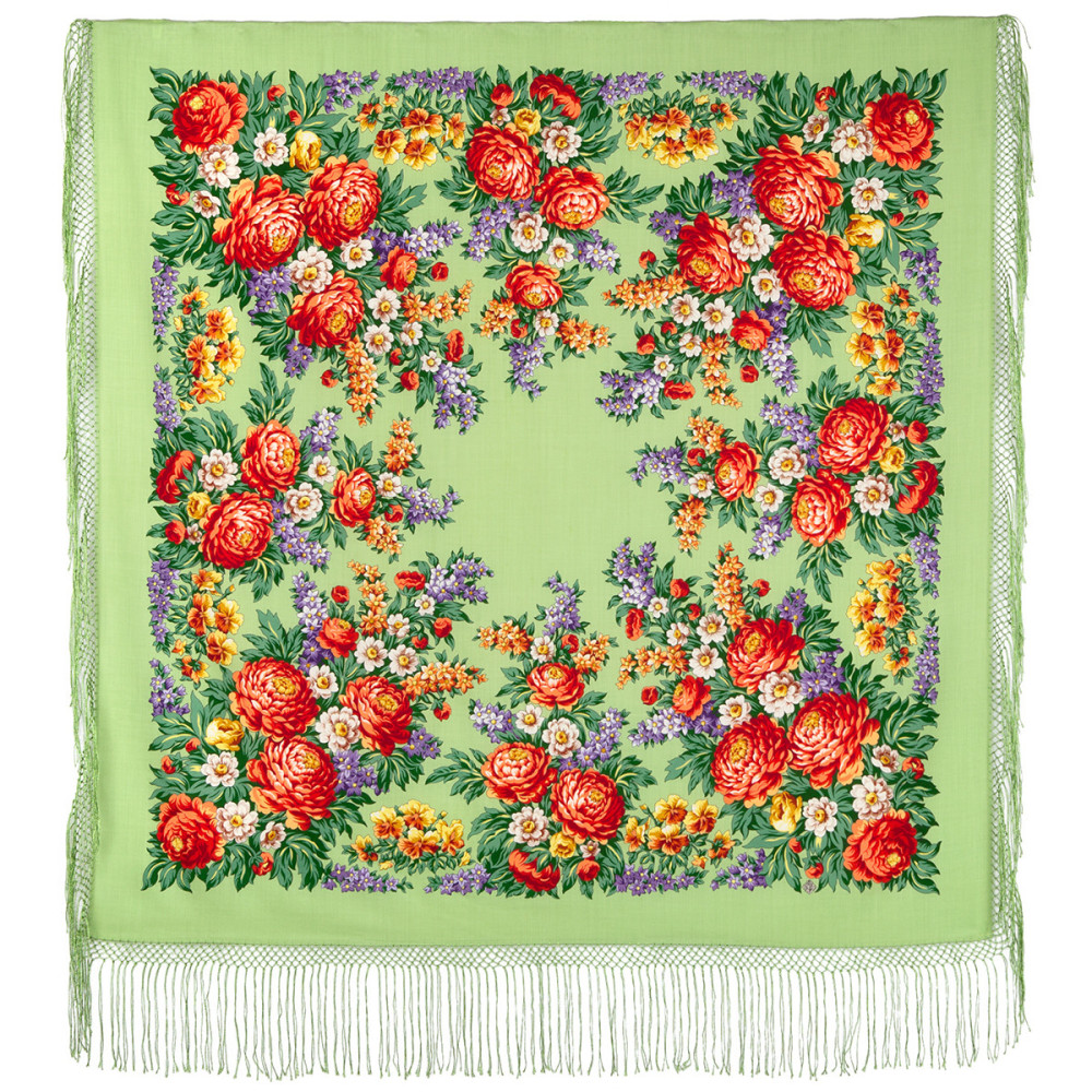 Shop Thick Woolen Fabric Shawls with Silk Fringe 148x148 cm Шаль «День Победы» online at Skazka.site | Eligible for fast shipping and free returns. Шаль «День Победы»