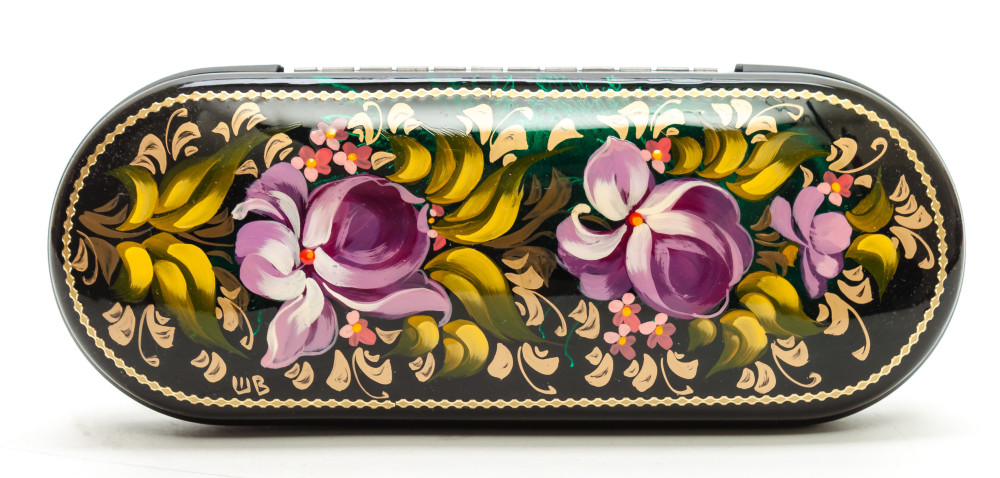 160x60mm Zhostovo Eyeglass Case