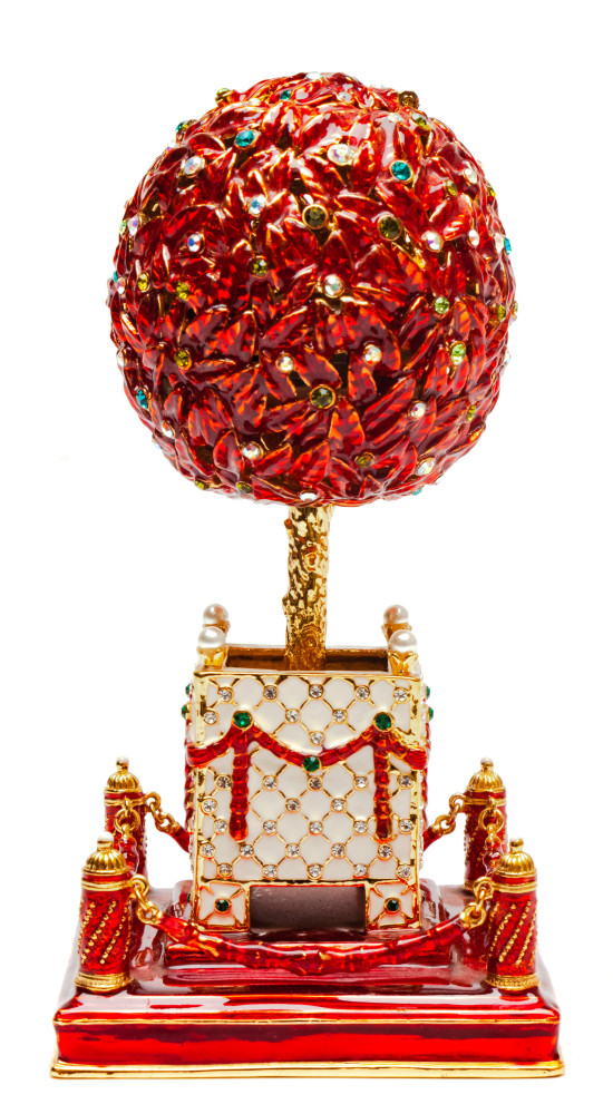 130 mm The Red Bay Tree Easter Egg