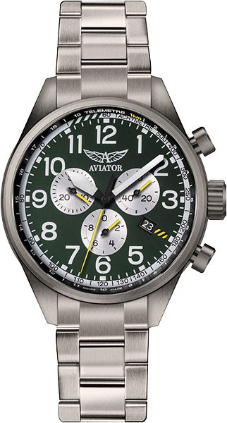 Швейцарские наручные часы Aviator V.2.25.7.171.5 с хронографом