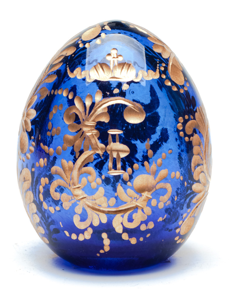 Engraved Crystal Imperial Easter Egg