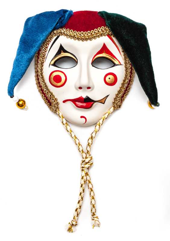 Jester Porcelain Mask