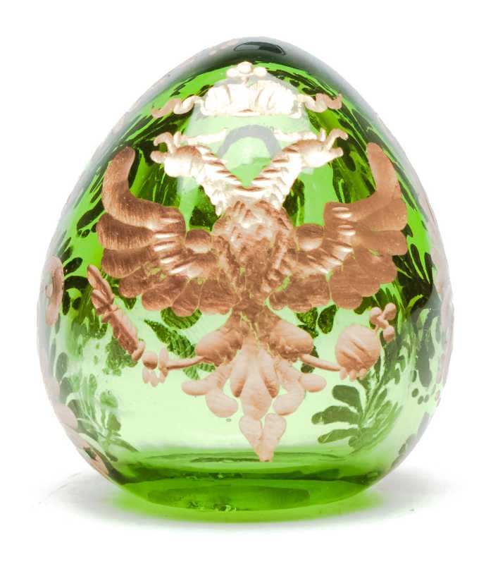 Engraved Crystal Imperial Easter Egg