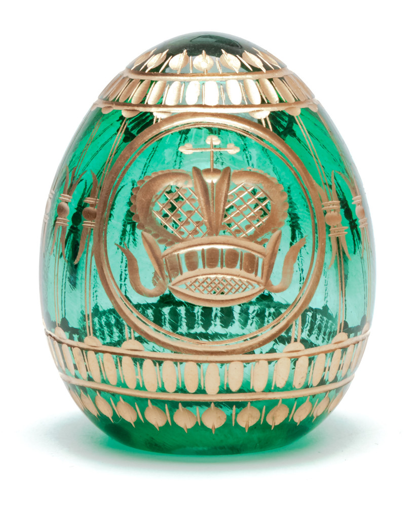 Engraved Crystal Imperial Easter Egg