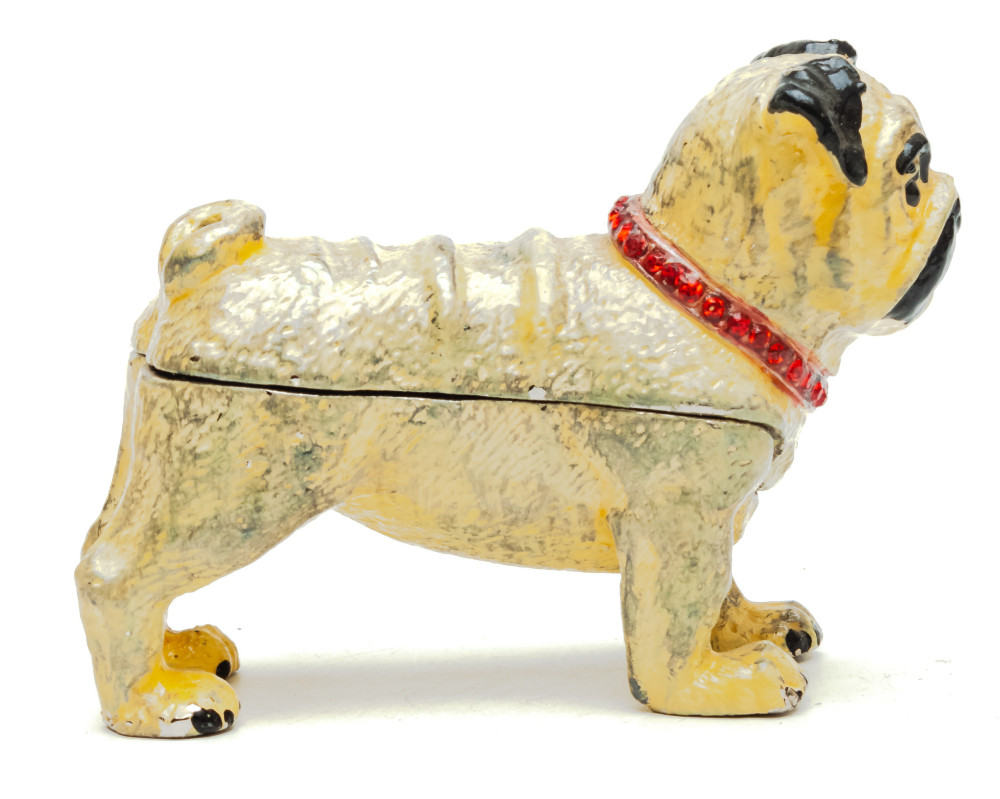 50 mm French Bulldog Jewellery Box 