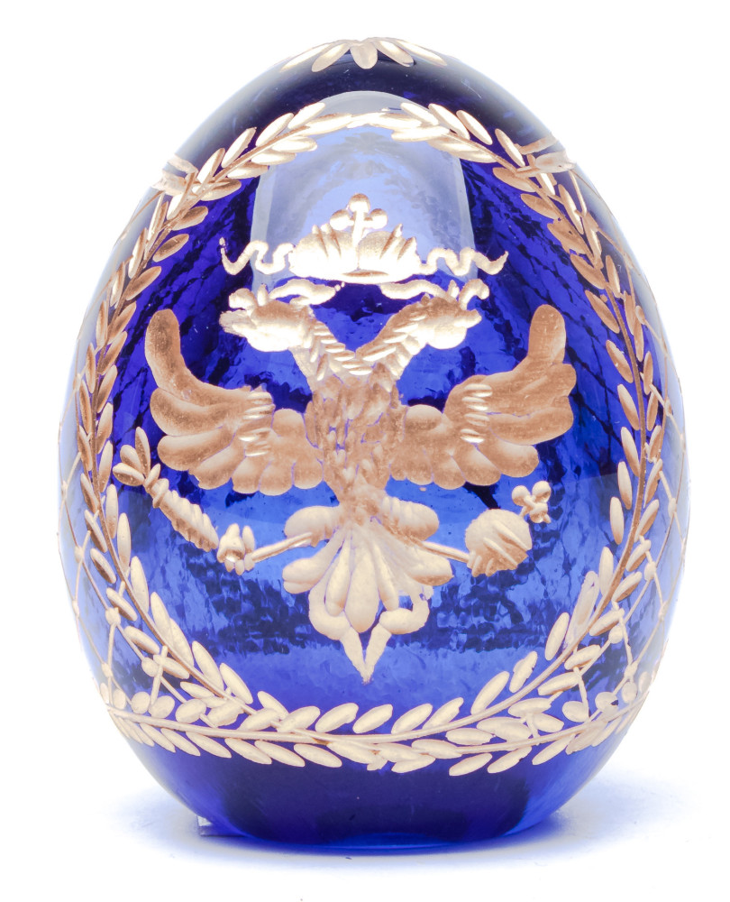 Engraved Crystal Imperial Easter Egg
