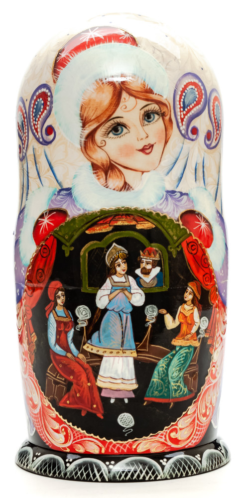 Shop Exclusive Nesting Dolls 220 mm Alexander Pushkin Fairytaleshandpainted Wooden Matryoshka Doll 7 pcs (by Sheherazade) online at Skazka.site | Eligible for fast shipping and free returns. 220 mm Alexander Pushkin Fairytaleshandpainted Wooden Matryoshka Doll 7 pcs (by Sheherazade)